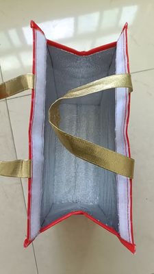 إعادة تدوير كيس من الأقمشة غير المنسوجة للتسوق، كيس التسوق المكرر القابل لإعادة الاستخدام و الصديق للبيئة ، كيس البقالة المطبوع حسب الطلب مع الشعار