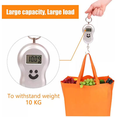 البقالة الترويجية حقيبة تسوق منسوجة 120 غرام من البروتوكول البري لمحلات السوبر ماركت الفواكه والخضروات واللحوم والغذاء البحري