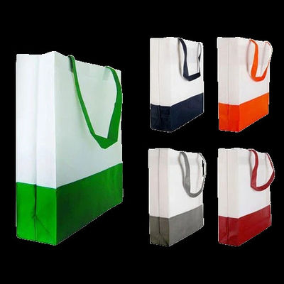 حقائب تسوق رخيصة مطبوعة حسب الطلب من قماش غير منسوج قابل لإعادة التدوير مع شعار حقائب تسوق قابلة لإعادة الاستخدام