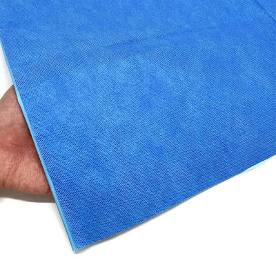 اللون الأخضر / الأزرق الملابس الأمنية المستخدمة لمرة واحدة الملابس العامة غير المنسوجة القماشية SMS / SMMS