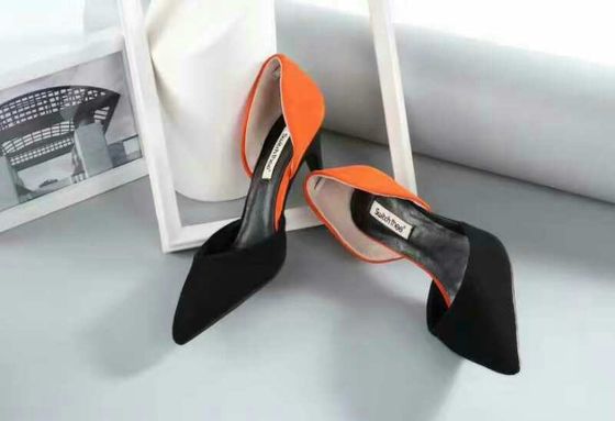 الأزياء المنسدلة ذات الكعب العالي صنادل كعب مرتفع أحذية نسائية مخصصة بحجم كبير نساء مضخات كعب مرتفع