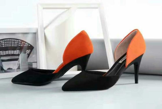 الأزياء المنسدلة ذات الكعب العالي صنادل كعب مرتفع أحذية نسائية مخصصة بحجم كبير نساء مضخات كعب مرتفع